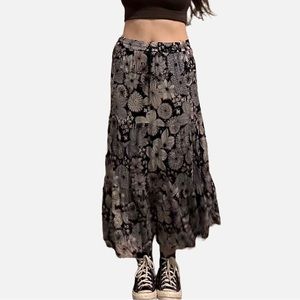 Maxi Floral Skirt